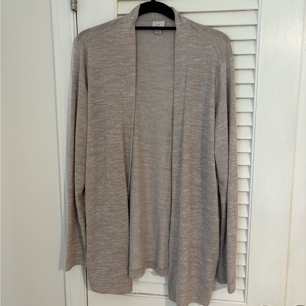 A New Day Tan Cardigan Sweater
